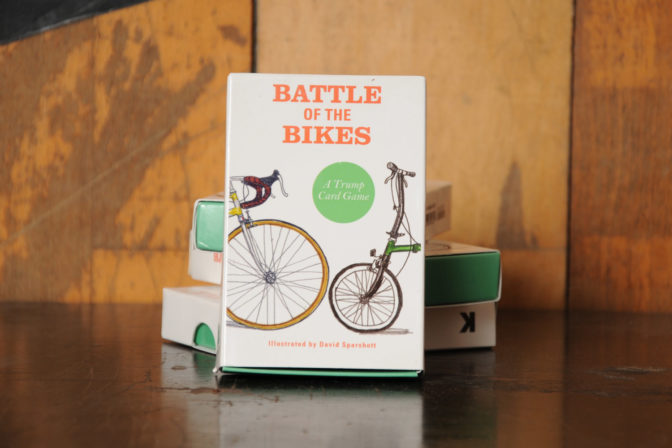 Battle of the Bikes Trump Card game